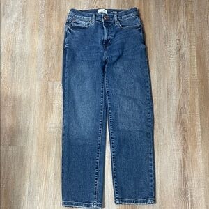 Kensie Dark Blue Straight Leg Jeans